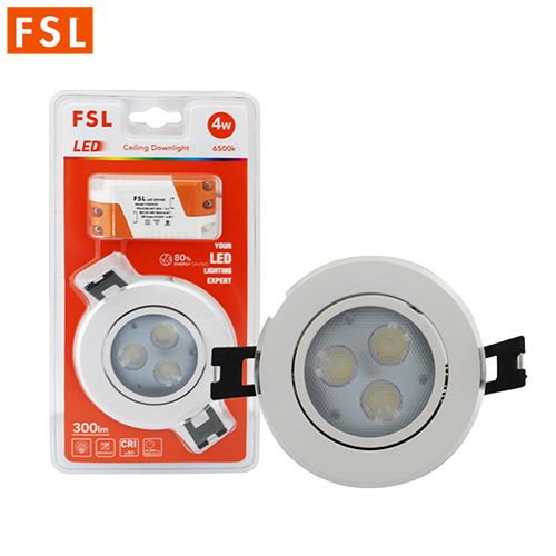 Đèn LED âm trần FSL 4W mắt rọi FSS605 4W