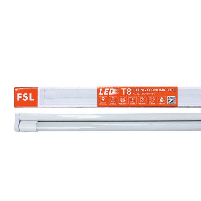 Đèn tuýp LED liền máng T8 9W FSL T8E-9W-06