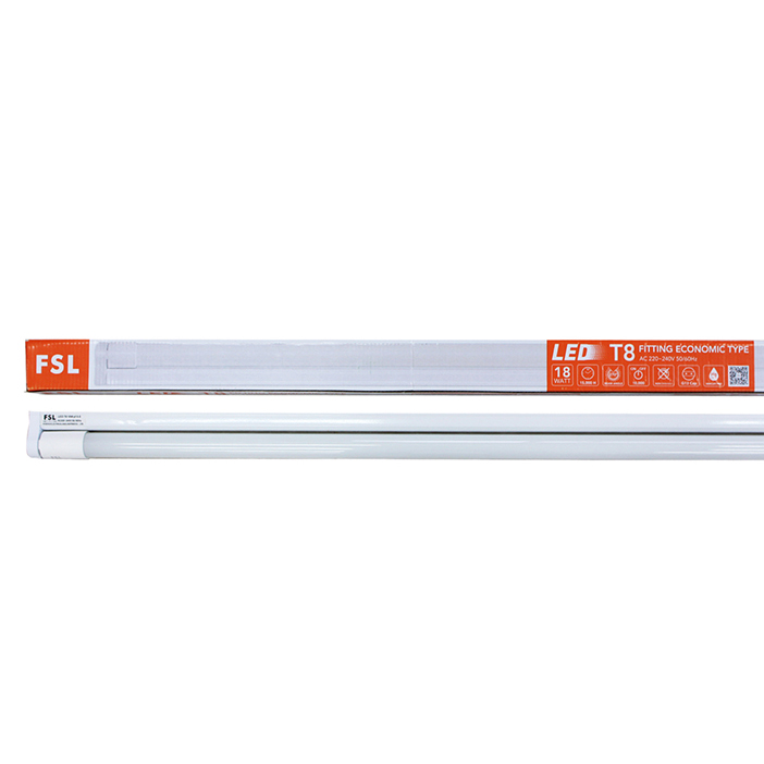 Đèn tuýp LED liền máng T8 18W FSL T8E-18W-12